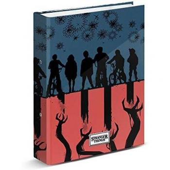 Stranger Things Flag-Carpeta Anillas