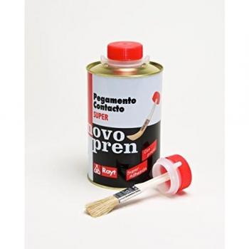 NOVOPREN 183-13 Super Con Pincel: Pegamento De Contacto Apto Para Trabajos En Madera, Estratificados Plásticos O Marroquinería, 300 Ml