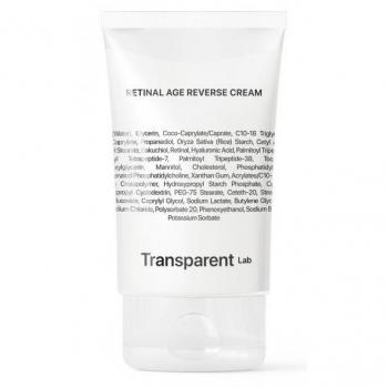 Transparent Lab Retinal Age Reverse Cream Crema Facial Antiedad 50ml