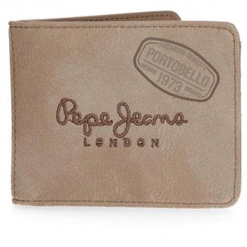Pepe Jeans Duetone Monedero, 10 cm, 0.19 litros, Marrón