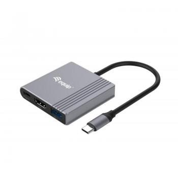 Adaptador gráfico USB 3840 x 2160 Pixeles Negro, Gris