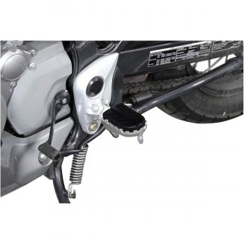 Kit de reposapiés SW-Motech ION para Honda XL650V / XL700V y Moto Morini X-Cape 650 - Negro Plata - Talla Única