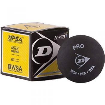 Bolas Squash Dunlop PRO (Doble punto Amarillo) x1