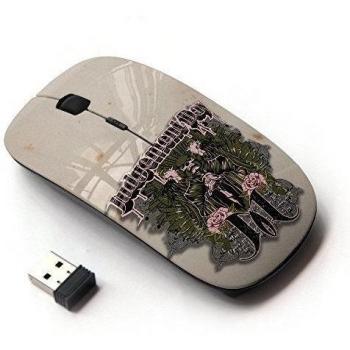 KOOLmouse [ Ratón óptico 2.4G inalámbrico ] [ Death Skull 6 ]