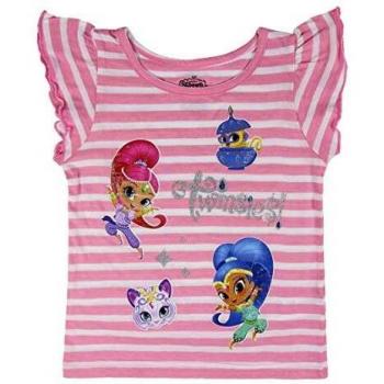Cerdá Shimmer and Shine Camiseta, Rosa