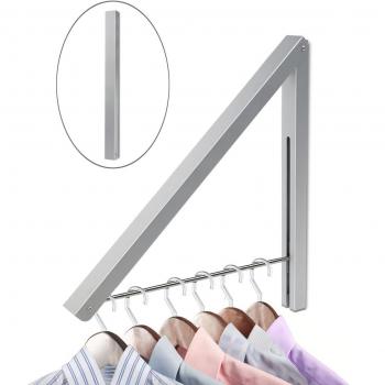 WINOMO Perchero de Pared Percha Plegable para ahorrar espacio