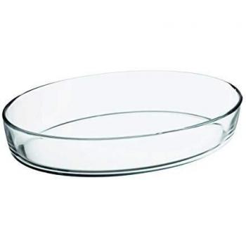 Bandeja para Horno Finlandek de Cristal Ovalado (33 x 22 cm)