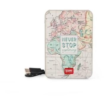 Power Bank Supercarga 5000 mAh - Viaje, 2 Puertos (Type-C y USB), Carga Simultánea, Cable Type-C Incluido