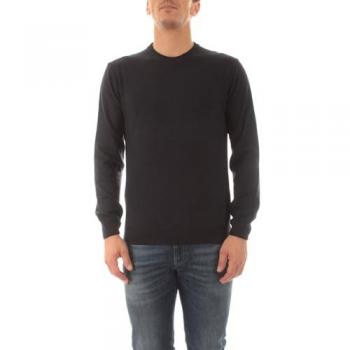 Woolrich Men's Blue Round-Neck Sweater Size L