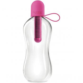 B&B Water Bobble - Botella de agua rellenable con filtro y tapa