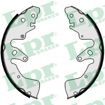 Juego de zapatas de freno LPR 09960 - Zapatas de freno para vehículos, fabricadas por LPR, modelo 09960, diseñadas para proporcionar un rendimiento óptimo en sistemas de frenos, garantizando seguridad y