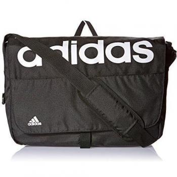 adidas Lin Per Messbag - Bolso unisex, color negro / blanco, talla NS