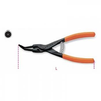 Beta Tools Alicates para Retenes Exteriores de Bocas Acodadas a 45° con Mangos de PVC