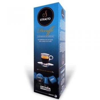 Stracto - Cápsulas De Café Stracto Decaffe. Café De Tueste Natural 100% Arábica. Origen América Central Y América Del Sur. Sabores Suaves. Agradable Acidez Cítrica. Sistema Caffitaly. 10 Cápsulas.