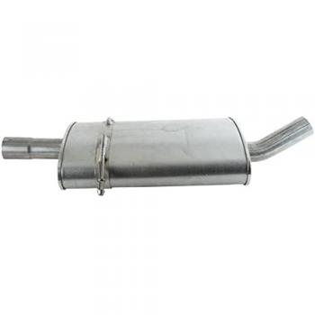 Silenciador ASMET 01.059 - Silenciador trasero e intermedio, compatible con diversos modelos de vehículos, fabricado en acero inoxidable, diseño optimizado para reducción de ruido y mejora del rendimiento del motor