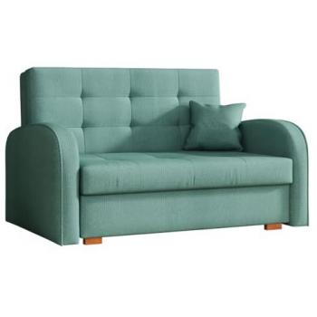 Sofá-cama Columbus 115 con caja de ropa de cama, muebles ya montados, dimensiones 133 x 85 x 98 cm