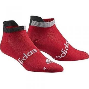 adidas R L N-Show T1P - Calcetines para hombre, color rojo, talla 34-36