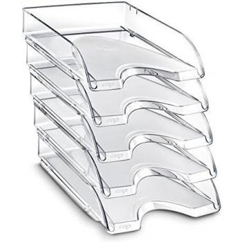 Bandeja sobremesa Cep plastico transparente 348x257x66 mm 1002000111