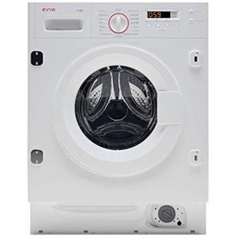 Lavasecadora Integrable EVVO Wi8w6s - 8 Kg lavado / 6 Kg secado, 1400 RPM, Clase de eficiencia energética E, 16 programas y carga variable automática Smart Load