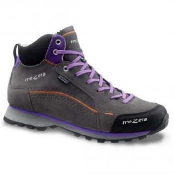 Trezeta Shoes Spring WP MID Grey de Violet, mujer, Grey-Violet
