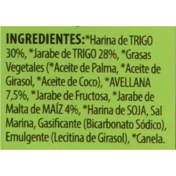 SOLNATURAL 701404 OBLEA con AVELLANAS Bio 175 g, Bambú