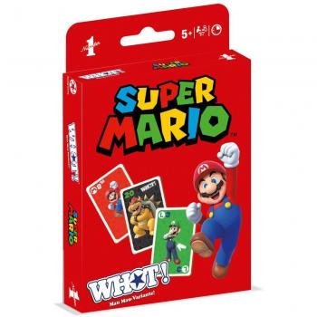 Winning Moves - Juego de Cartas Super Mario WHOT! Edición Alemana