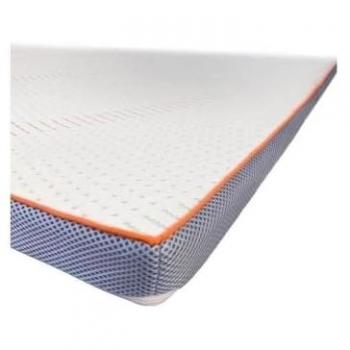 Cubrecolchón DODO Ergo Latex 140 x 190 cm - Desenfundable y 100% poliéster elástico