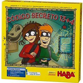 HABA- Código Secreto 13 + 4 Juego de Mesa, Multicolor