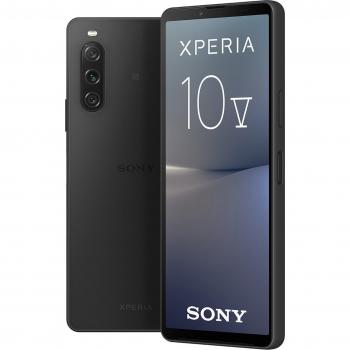 Sony Xperia 10 V - 6.1 21:9 OLED Display, Android 13, Libre, Dual SIM/eSIM, 5G Connectivity, 6GB RAM, 128GB Storage - Black