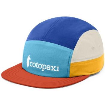 Gorra unisex Cotopaxi Tech 5-Panel azul amarillo rojo