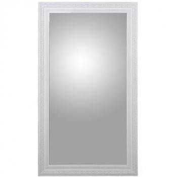 Espejo de pared Alexandra House Living Blanco Madera Desgastado 8 x 87 x 150 cm