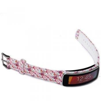 Greatfine Correa de muñeca para Galaxy Gear fit R350 SmartWatch accesorios de muñequera para reemplazo de bandas de reloj