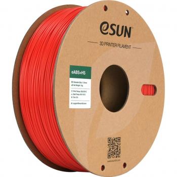 Filamento 3D eSUN eABS+HS Rojo 1,75 mm 1 kg