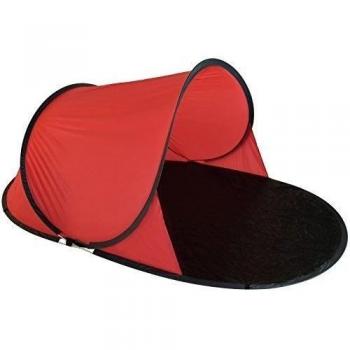 Playa refugio Pop-up UV 70 BAIKAL de BB Sport, Color:Rojo fantasma