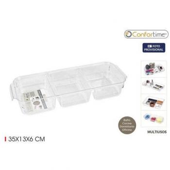Bandeja organizador PS 35x13x6cm Comfortime