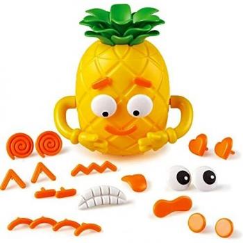 Learning Resources-La piña de los Sentimientos, Juguete para el Desarrollo Socio-Emocional, Juegos creativos, Conciencia del Cuerpo, niños de 3+ años, Color Yellow