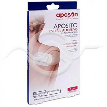 Aposán APOSITO ESTERIL ADHESIVO TNT 10X20 6 UNIDADES APOSAN