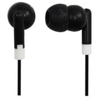 Auriculares Estéreo Karma HP1123 con Altavoces de 10mm, Cable de 1.2m y Conector Jack de 3.5mm en Color Negro