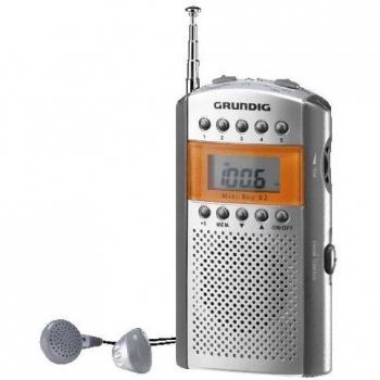 Radio portátil Grundig Mini 62 como/Silver