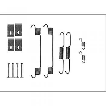 Juego de accesorios para zapatas de freno HELLA 8DZ 355 206-101 para Suzuki Vitara, Eje trasero