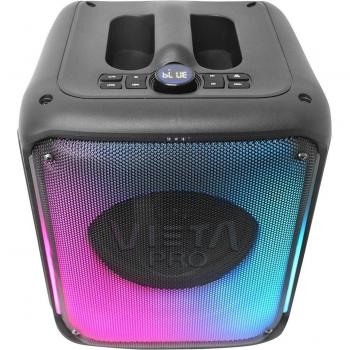 Vieta Pro Altavoz High-Watts Party 6, Bluetooth, 120W, Micrófono Inalámbrico, Batería hasta 8 horas, Radio FM, Función TWS