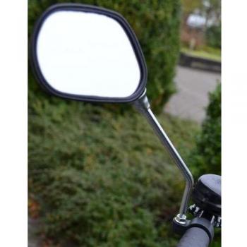 Juego de 2 Espejos para Bicicleta con Reflectores, Diseño Libélula y Brazo Metálico, Montaje Izquierdo y Derecho