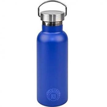 IRIS BARCELONA - Botella Termo Acero Inoxidable Tierra, Color Azul, 500 ml | Botella Inox Termo 15 horas Frio y 9 horas Caliente | BPA Free | Libre BPA