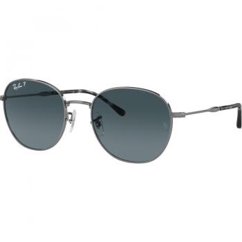 Ray-Ban RB3809 Polarized Sunglasses, Color 004/S3, Unisex Panthos Style, Gunmetal Frame, Size 53