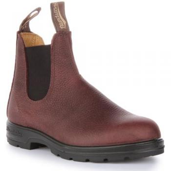 Blundstone #2247 Water-Resistant Unisex Chelsea Boots in Mesquite Brown Leather - Size UK 7.5