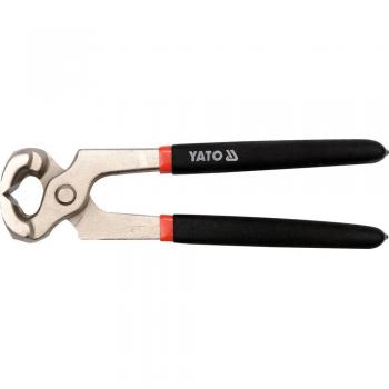 Alicate de corte diagonal Yato YT-2047 - Tenazas de ferralista, fabricado en acero al carbono, con mango antideslizante, diseño ergonómico, capacidad de corte preciso y durabilidad alta