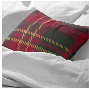 Funda de almohada Harry Potter en algodón premium con diseño exclusivo Wizard Dinasty de 50x80cm