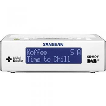 Sangean DC-R89 - Radio (Personal, Digital, DAB+, FM, 0.5W, 7.62 cm (3), LCD) Color blanco