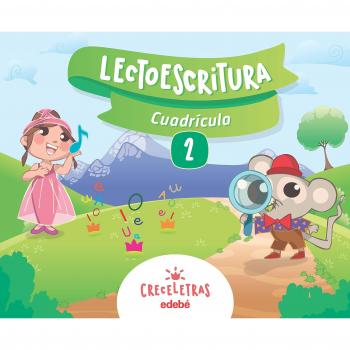 CRECELETRAS LECTOESCRITURA 2 CUADRÍCULA - 9788468332451