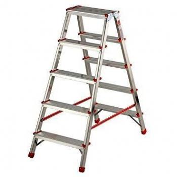 SGABELLO GIERRE STYLO SALITA DOPPIA ALLUMINIO 4+1